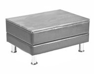 Диван для офиса Эволюшн EVO-t Стол журнальный, столешница МДФ, пленка (Экокожа Oregon)