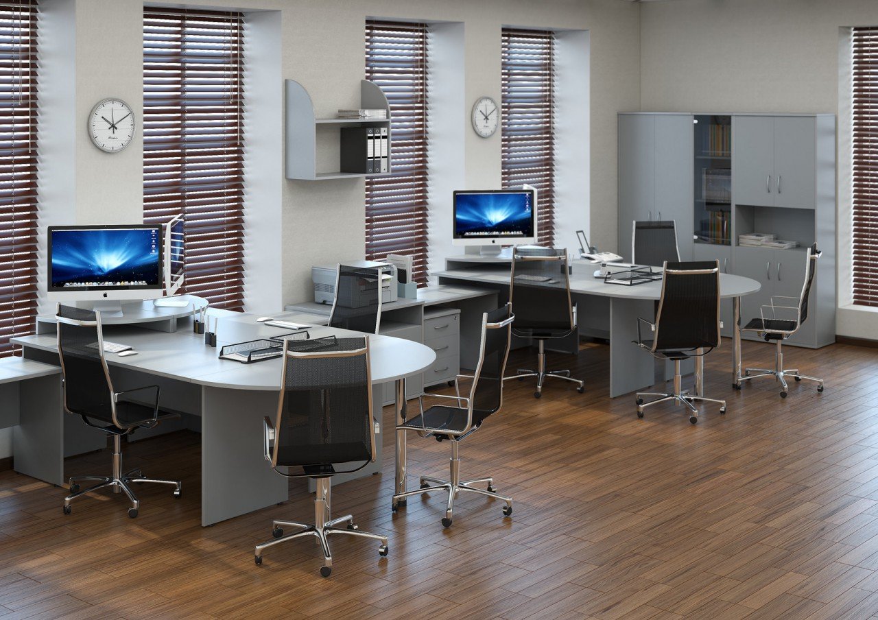 Офисная мебель орех Табак RIVA - вид 21