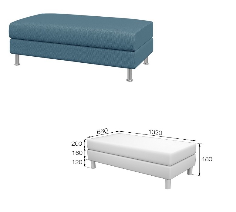 Диван офисный ДОМИНО - вид 9