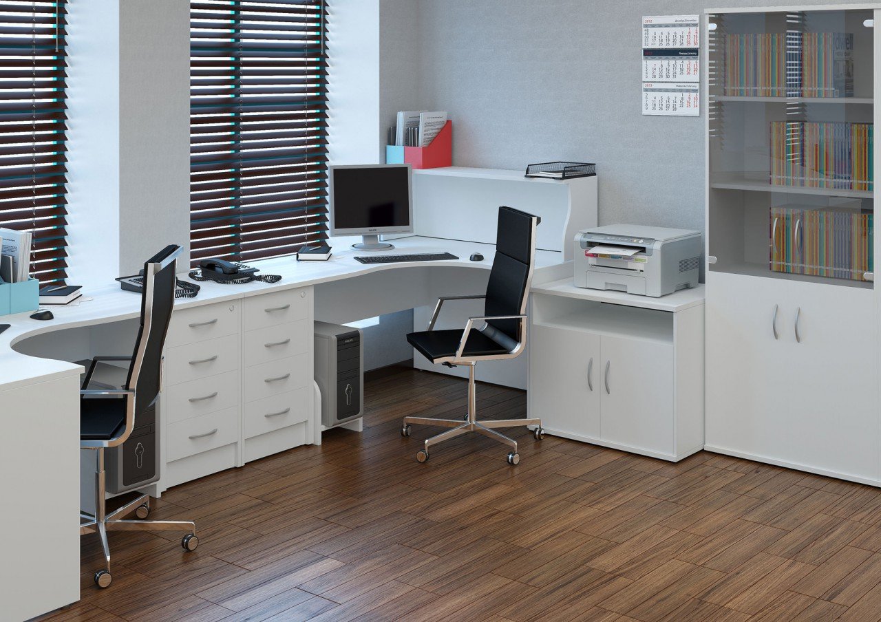 Офисная мебель орех Табак RIVA - вид 23