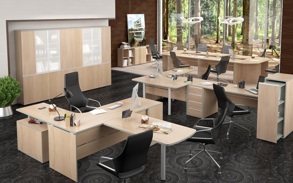 Угловая мебель для персонала VITA - вид 4
