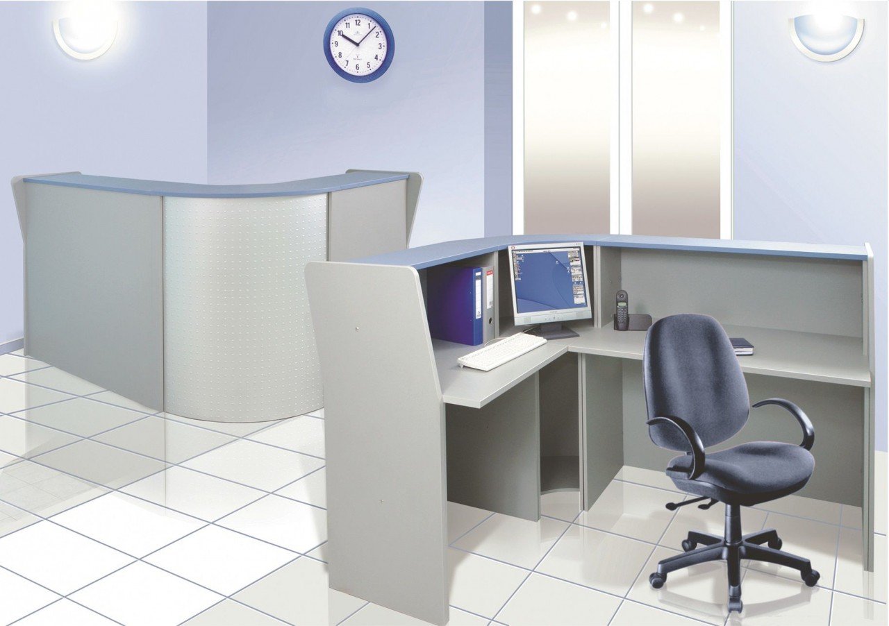 Классическая стойка-ресепшн ЭДЕМ-2 - вид 4